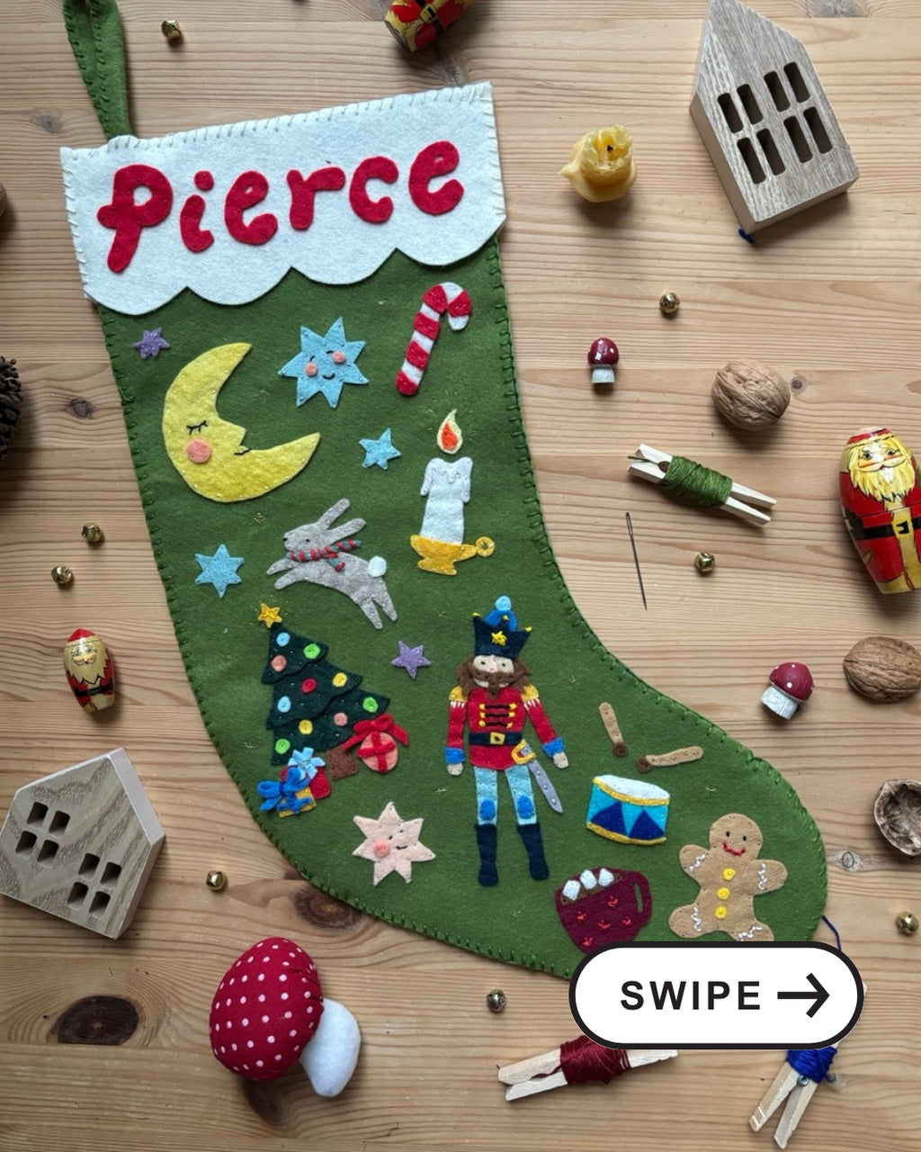 Felt Christmas Stocking Kit