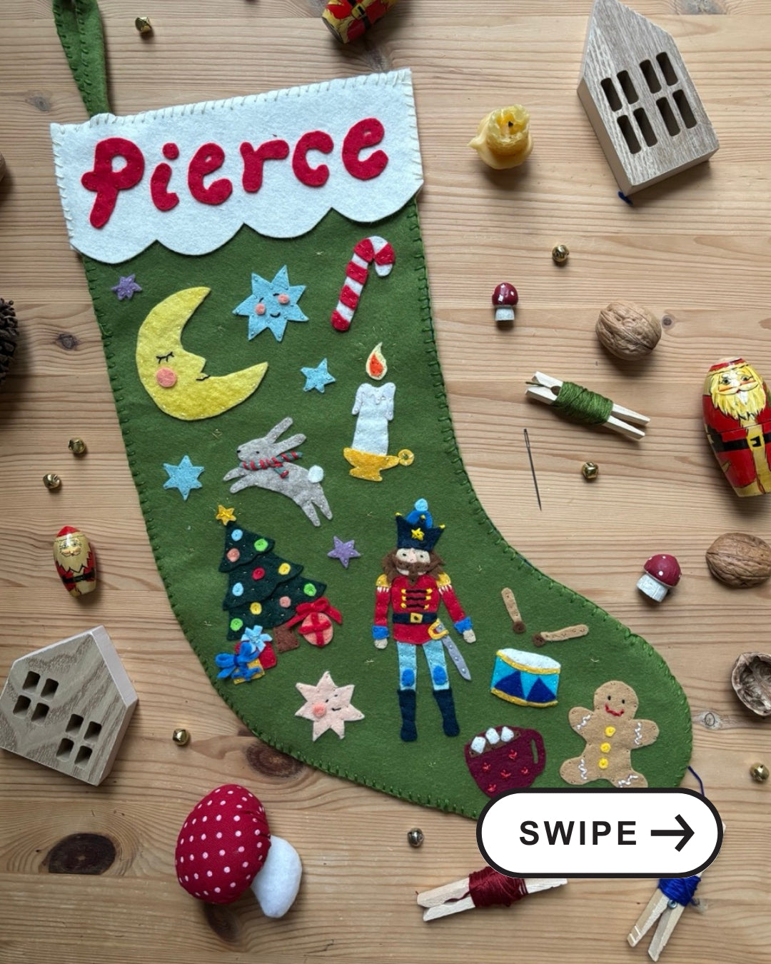 Felt Christmas Stocking Kit