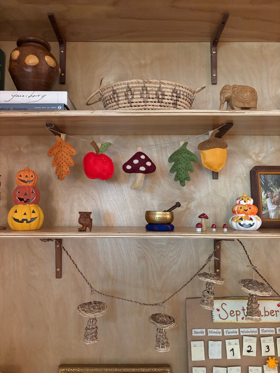 Fall Felt Garland Pattern