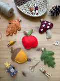 Fall Felt Garland Pattern