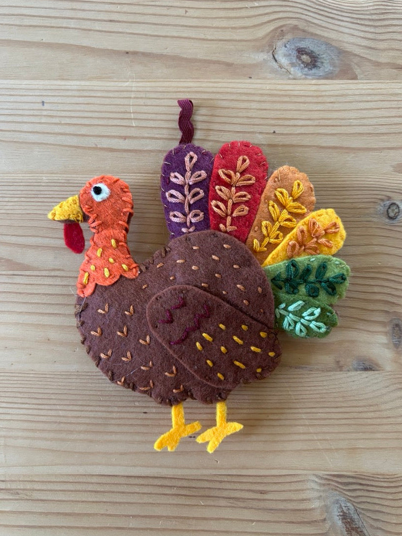 Thanksgiving Felt Garland Pattern