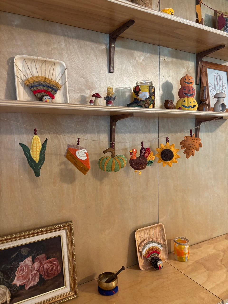 Thanksgiving Felt Garland Pattern