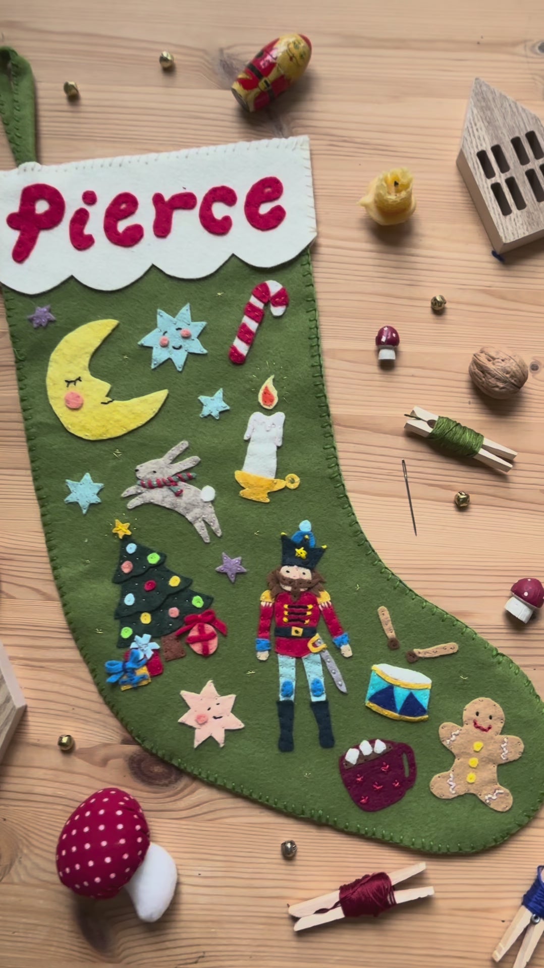 Felt Christmas Stocking Kit